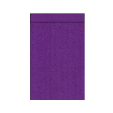 Geschenktüten mit 2 cm klappe, Außen und innen uni violett auf geripptes mattes starkes Papier.
 