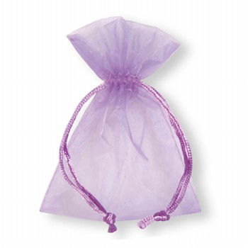 Organza Geschenktüte lila.
 